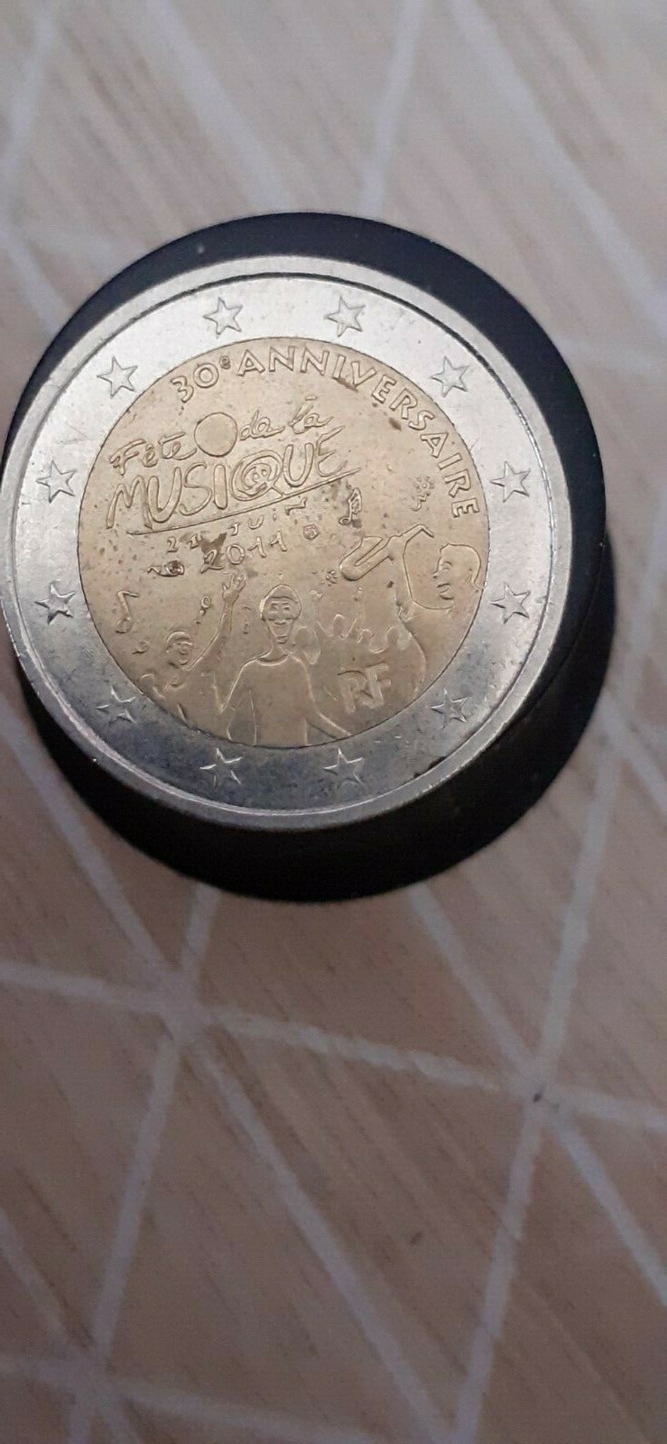 2 Euros 2011 France  Fête de la Musique