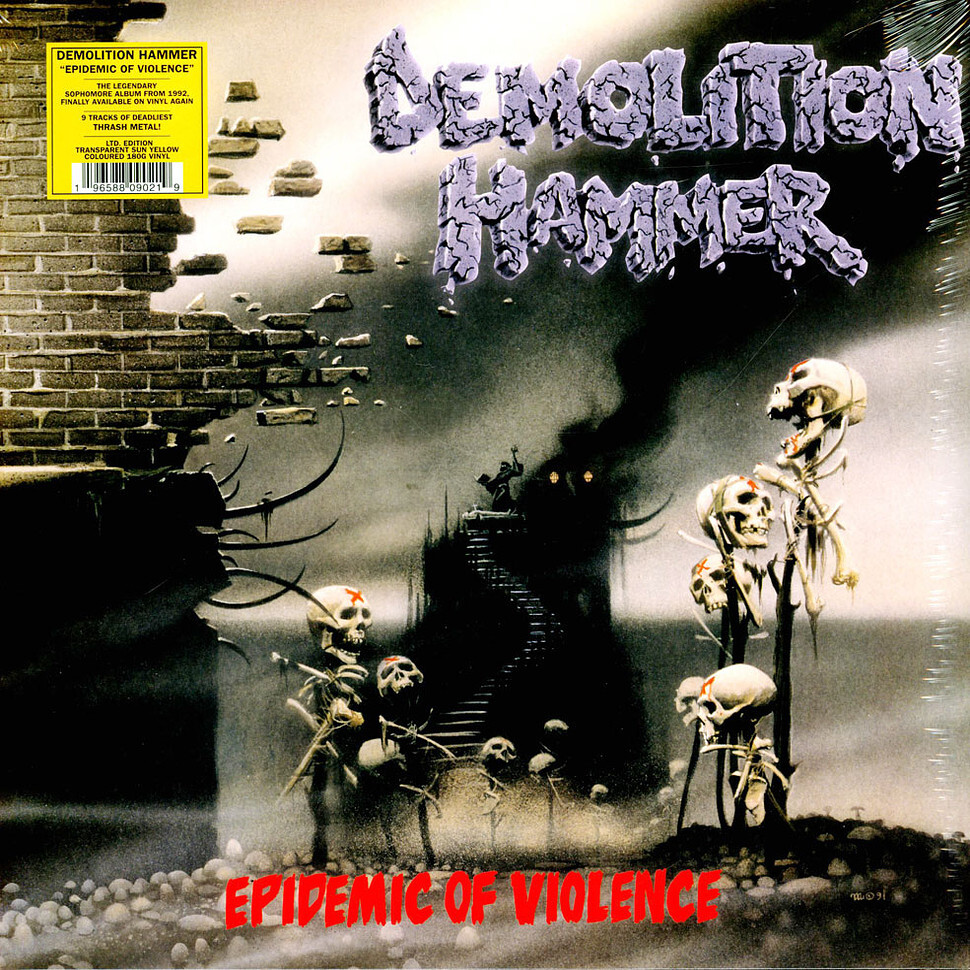 Demolition Hammer - Epidemic Of Violence Re-Issue 2023 
