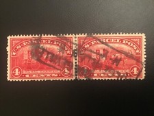 ICOLLECTZONE  US Q4 pair F/VF used  