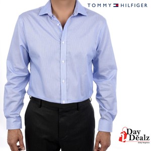 tommy hilfiger men's slim fit shirt