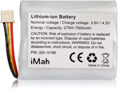 Replacement Battery 300-10186 for ADT Command Smart Security Panel & Honeywell