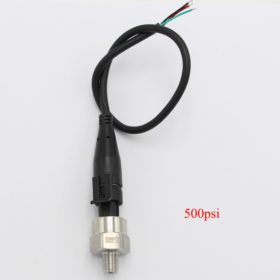 Complete Surge Protection 18'' NPT 5PSI1000PSI Fuel Pressure Transducer Sender E - Foto 12