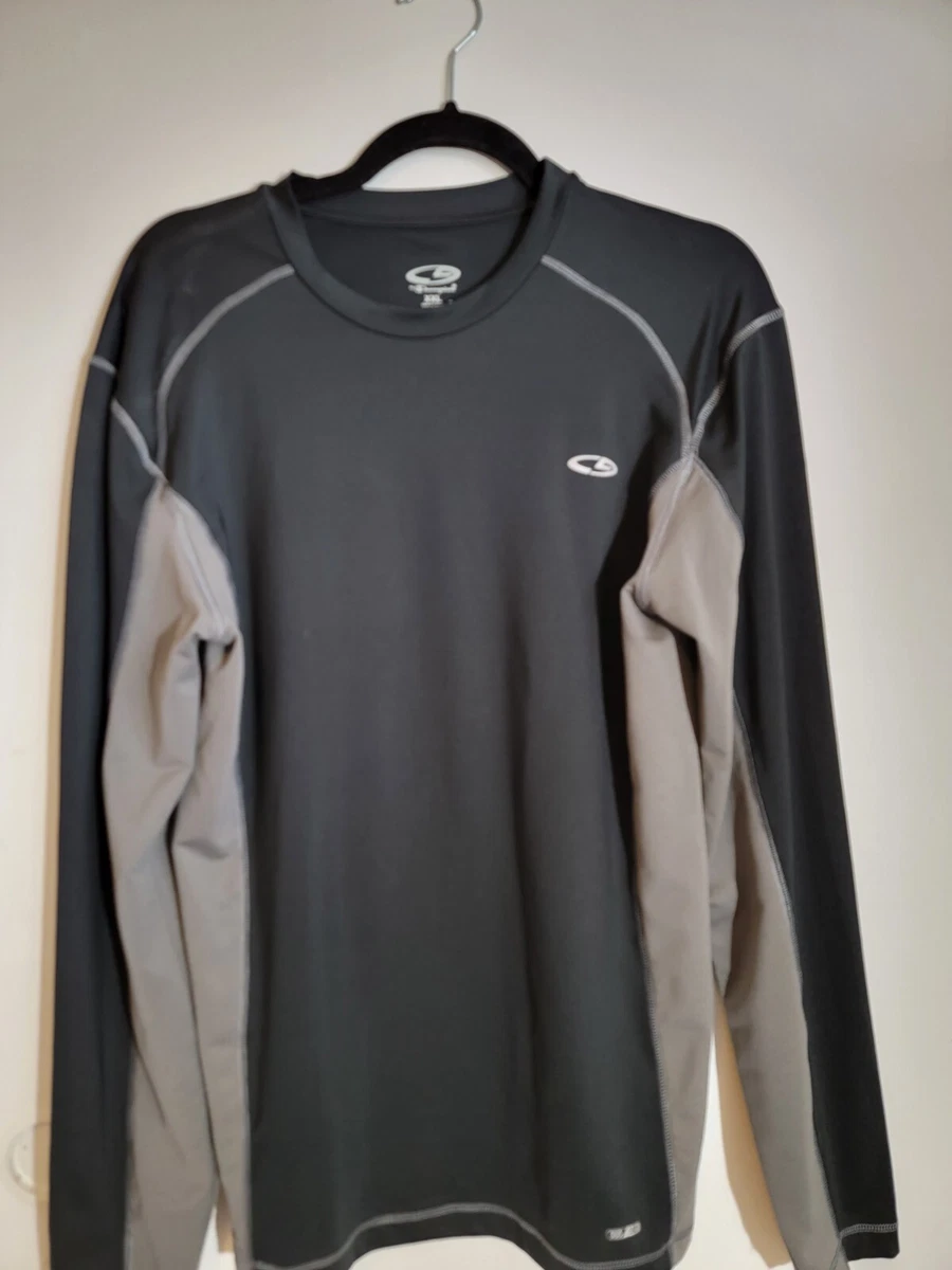 Champion Duo Dry Mens Long Sleeve Black XXL