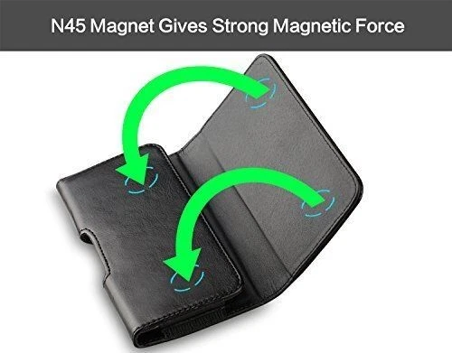 Galaxy s21+s22+s23+s24+s25+ XL Clip para cinturón Lazo Cuero Bolsa Funda Soporte para teléfono Foto 4 de 4