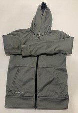 Jordan Boys Hoodie Sweater Size M Gray