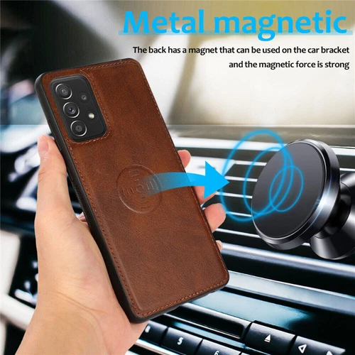 For Samsung S25 S24 S23 S22 S21 S20 FE Ultra Magnetic Leather Cover Wallet Case - Picture 30 of 86