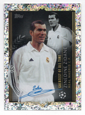 735 Zinedine Zidane Topps UEFA Champions League 2023-2024 Sticker