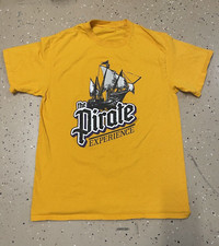 ECU Small Yellow Graphic T Shirt East Carolina University The Pirate Experience