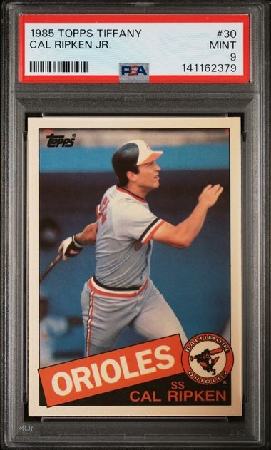 1985 TOPPS TIFFANY * CAL RIPKEN JR. * #30 - PSA 9 - "MINT"