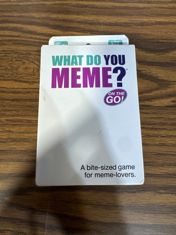 What Do You Meme? Adult Party Card Game for Meme-Lovers BRAND NEW