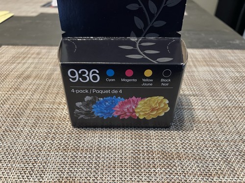 HP  936 4pk Black, Cyan, Magenta, Yellow Ink Cartridges 6C3Z5LN Exp 6/28