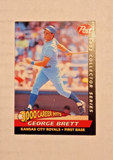 1993 Post Baseball George Brett #25 Kansas City Royals
