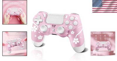 Multi-Platform PS4 Wireless Controller - Sleek Sakura with