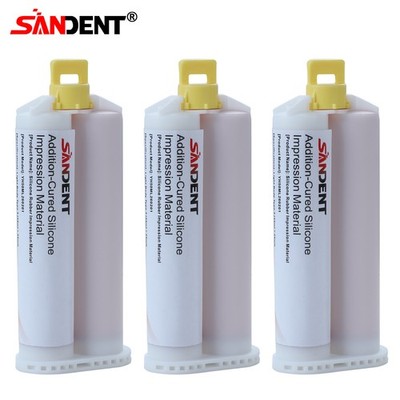 REGULAR SET Light Body Dental Impression Material VPS 50ml 5 Tips dt
