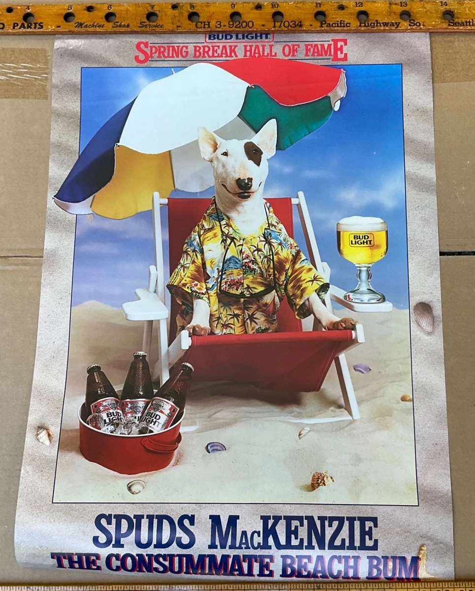 その他 # Spuds Mackenzie Spuds Mackenzie In Collectible Beer Posters & Prints for sale | eBay