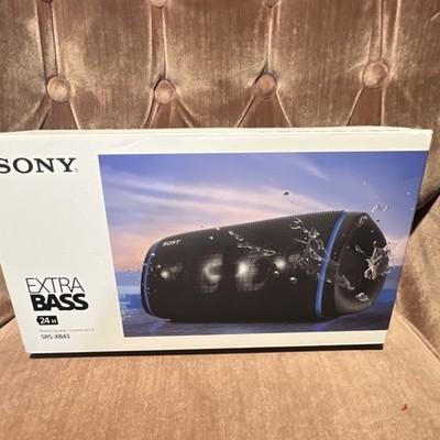 Sony SRS-XB43 Extra Bass Bluetooth Waterproof Portable Speaker Black
