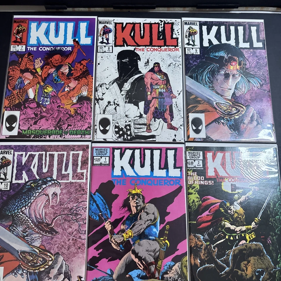 KULL THE CONQUEROR Vol 2 1-2 y Vol 3 1-10 Marvel Edad de Bronce Conan LOTE CASI NUEVO  Foto 3 de 3