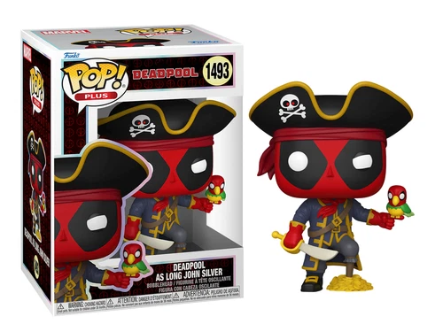 Funko Pop! Plus: Deadpool  - Deadpool as Long John Silver Vinyl Figure #1493