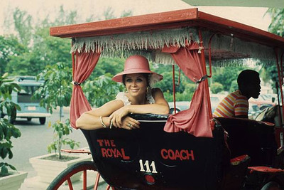 Wencke Myhre driver ZDF music show Wencke Myhre Show Bahamas Cent- 1978 Photo 1
