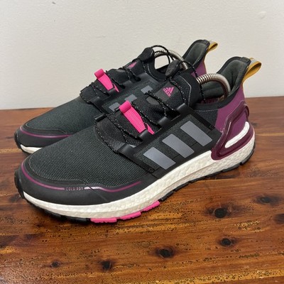 Adidas UltraBoost Cold.Rdy Running Shoes Women s 11  Black Power Berry' EG9803