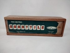 Vintage Original RUMMYTILE Game Made In Israel By G. U. Enbar Incomplete
