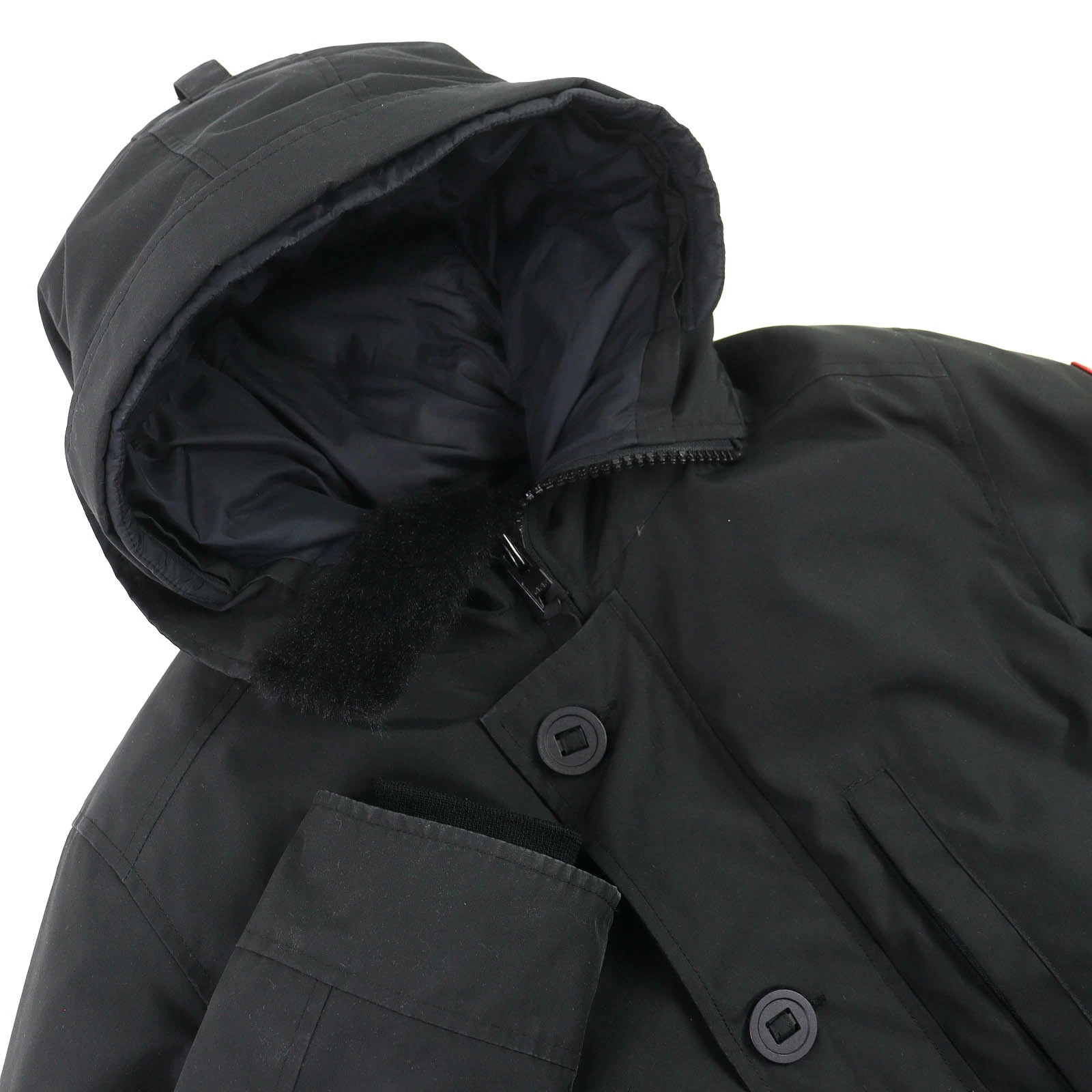 Quality CANADA GOOSE Canada Goose 3438MJ Jasper Hoodie Jasper Hoodie Logo Patch  thumbnail 3