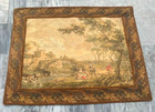 Vintage French Tapestry Medieval Pictorial Wall Decor Tapestry 3x4 ft Free Ship