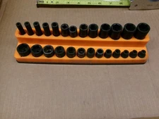 MATCO tools 1/4" Drive 26-Piece ADV 6-Point Impact Socket Set with Holder