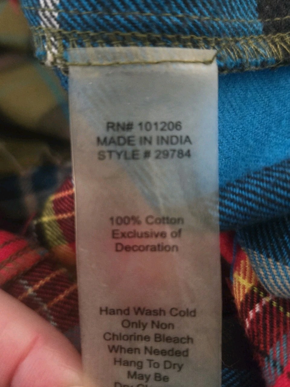 Soft Surroundings Patchwork Flannel Nightgown L S… - image 9