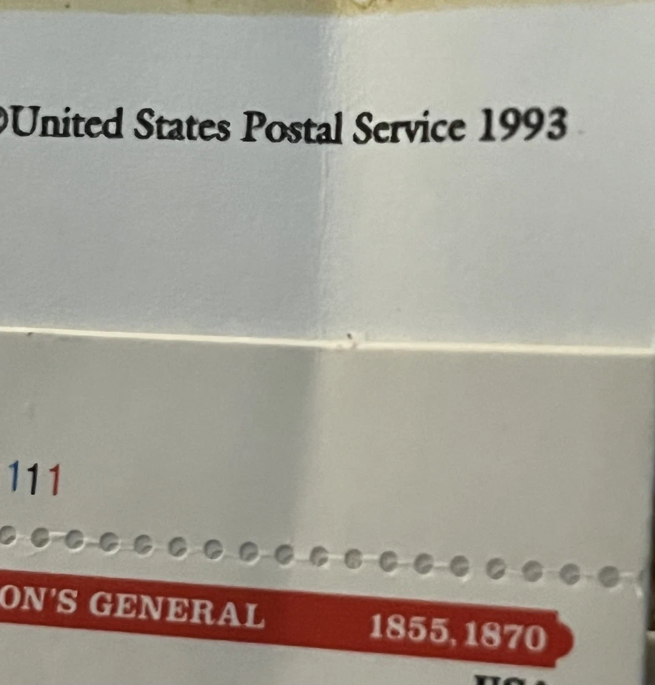 US Booklet Stamp Steam Locomotives 1993 - 20 Stamps 5 Different Locomotives - Image 4 of 4