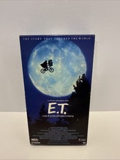 E.T. The Extra-Terrestrial VHS Black Green Tape w Hologram 1988 1st Release