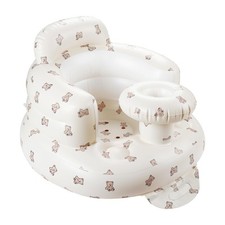 Inflatable Baby Seat with Tray, Fully Supportive Infant Floor Seat, Baby Chai...