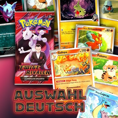 Pokemon Ewige Rivalen Karten zur Auswahl Common & Deutsch