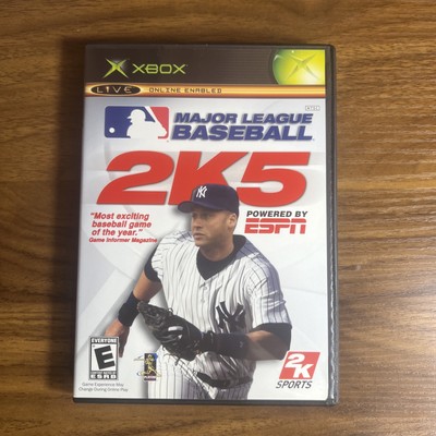 Major League Baseball 2K5 (Microsoft Xbox, 2005) No Manual