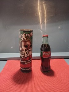 2001 Coca Cola Super Bowl XXV Tampa FL Commemorative Bottle & Container