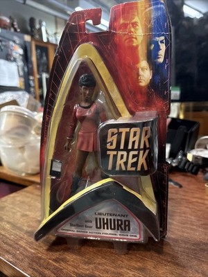 NEW! Art Asylum Star Trek Wave 1 Lieutenant Uhura with Starfleet Gear