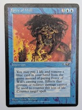 1 X Force of Will - Alliances - MTG Magic The Gathering