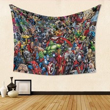 New Superheroes Print Tapestry Wall Hanging For Living Room Bedroom Home Decor