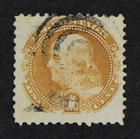 CKStamps: US Stamps Collection Scott#112 1c Pictorial Used CV$150