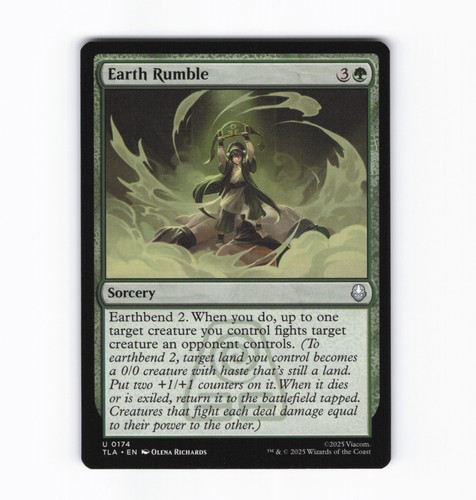 Earth Rumble U MTG Avatar: The Last Airbender 174 NM | eBay