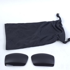 US Black Iridium Replacement Lenses For-Oakley Gascan Polarized