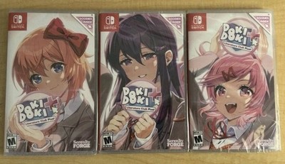 Doki Doki Literature Club Plus Full Bundle Set PAX Convention Exclusive