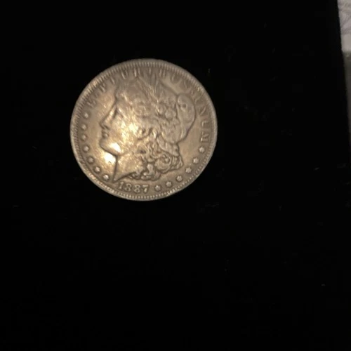 1887 Morgan Silver Dollar Coin $1 US 90% Silver 0.9 Fineness