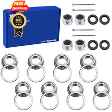 XiKe 4 Set 25mm Axles Trailer Wheel Hub Bearings Kit, 30205 30205
