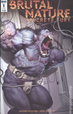 #ad Brutal Nature Concrete Fury 1SUB VF 2017 Stock Image $2.90