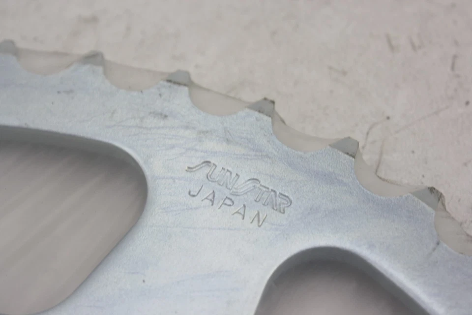 PIÑÓN TRASERO SUNSTAR ACERO 50T HONDA XR200R XR250R YAMAHA YZ250 YZ450F WR450F Foto 4 de 4