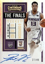 2020-21 Panini Contenders #110 Robert Woodard II The Finals Ticket #/49
