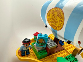 LEGO Duplo Jake & Neverland Pirates 62pcs LOT, 10512 COMPLETE, + Pirate Ship