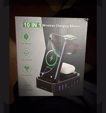 300W Charging Station for Multiple Devices Apple,10 in 1 Wireless