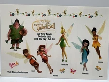 Walt Disney Peter Pan Tinkerbell Tattoo Temporary Tattoos Tinker Bell 6 Pages